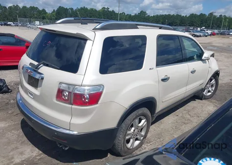 2008 GMC Acadia Slt-1 from USA, damaged, VIN 1GKER23708J147493